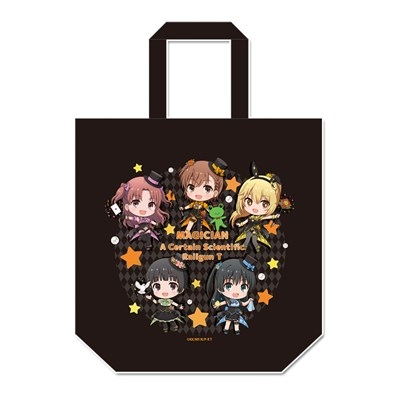 【グッズ-バッグ】とある科学の超電磁砲T ぷちちょこキャンバストートバッグ【マジシャンver.】