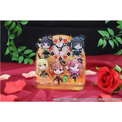 【グッズ-時計】とある科学の超電磁砲T ぷちちょこミニアクリル置時計【マジシャンver.】