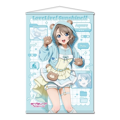【グッズ-タペストリー】ラブライブ!サンシャイン!! 描き下ろし B2タペストリー【渡辺 曜】アニマル衣装