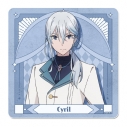 【グッズ-コースター】TVアニメ『サイレント・ウィッチ 沈黙の魔女の隠しごと』 ラバーマットコースター【シリル・アシュリー】の画像