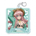 【グッズ-キーホルダー】戦姫絶唱シンフォギアXV 描き下ろし アクリルキーホルダー【マリア・カデンツァヴナ・イヴ】カウガールver.の画像