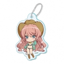 【グッズ-キーホルダー】戦姫絶唱シンフォギアXV ぷちちょこミニアクリルキーホルダー【マリア・カデンツァヴナ・イヴ】カウガールver.の画像