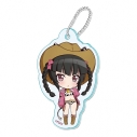 【グッズ-キーホルダー】戦姫絶唱シンフォギアXV ぷちちょこミニアクリルキーホルダー【月読 調】カウガールver.の画像