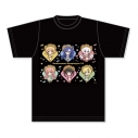 【グッズ-Tシャツ】戦姫絶唱シンフォギアXV ぷちちょこグラフィックTシャツ カウガールver.の画像