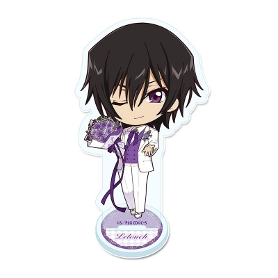 【グッズ-スタンドポップ】コードギアス 反逆のルルーシュ ぷちちょこアクリルスタンド【ルルーシュ(A)】Flower Collection
