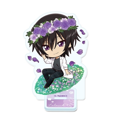【グッズ-スタンドポップ】コードギアス 反逆のルルーシュ ぷちちょこアクリルスタンド【ルルーシュ(B)】Flower Collection