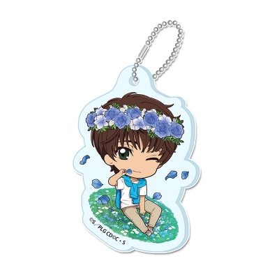 【グッズ-キーホルダー】コードギアス 反逆のルルーシュ ぷちちょこミニアクリルキーホルダー【スザク(B)】Flower Collection