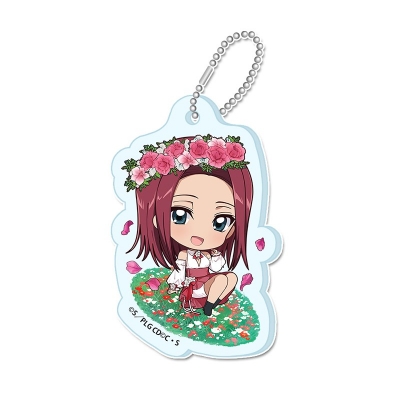 【グッズ-キーホルダー】コードギアス 反逆のルルーシュ ぷちちょこミニアクリルキーホルダー【カレン(B)】Flower Collection