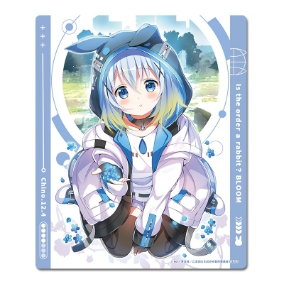 【グッズ-マウスパッド】ご注文はうさぎですか? BLOOM マウスパッド【チノ(B)】