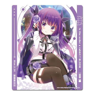 【グッズ-マウスパッド】ご注文はうさぎですか? BLOOM マウスパッド【リゼ(B)】
