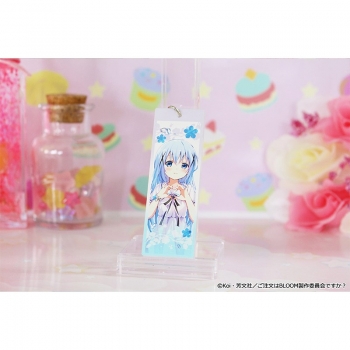 グッズ-キーホルダー】ご注文はうさぎですか？ BLOOM アクリル 