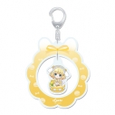 【グッズ-キーホルダー】ご注文はうさぎですか? BLOOM ぷちちょこゆらゆらアクリルキーホルダー【シャロ】マカロンver.の画像