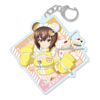 【グッズ-キーホルダー】ガールズ&パンツァー 最終章 描き下ろし アクリルキーホルダー【西住まほ】ジャージメイドver.