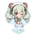 【グッズ-スタンドポップ】ガールズ&パンツァー 最終章 ぷちちょこアクリルスタンド【アンチョビ】ジャージメイドver.の画像