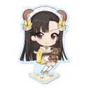 【グッズ-スタンドポップ】ガールズ&パンツァー 最終章 ぷちちょこアクリルスタンド【西絹代】ジャージメイドver.の画像