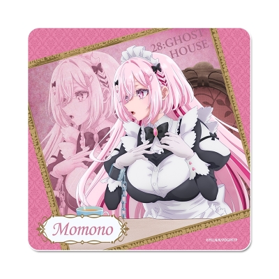 【グッズ-コースター】TVアニメ「死亡遊戯で飯を食う。」 ラバーマットコースター【桃乃】