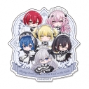 【グッズ-ステッカー】TVアニメ「死亡遊戯で飯を食う。」 ぷちちょこマグネットステッカーの画像