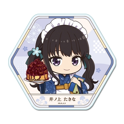 【グッズ-コースター】TVアニメ「リコリス・リコイル」 ぷちちょこアクリルコースター【井ノ上たきな】和メイドver.