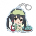 【グッズ-キーホルダー】けいおん! ぷちちょこアクリルキーホルダー【中野梓】パジャマver.の画像
