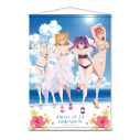 【グッズ-タペストリー】TVアニメ「2.5次元の誘惑」 描き下ろし B1タペストリー【水着ver.】の画像