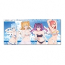 【グッズ-タオル】TVアニメ「2.5次元の誘惑」 描き下ろし スポーツタオル【水着ver.】の画像