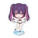【グッズ-スタンドポップ】TVアニメ「2.5次元の誘惑」 ぷちちょこアクリルスタンド【ミリエラ】水着ver.の画像