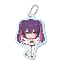 【グッズ-キーホルダー】TVアニメ「2.5次元の誘惑」 ぷちちょこミニアクリルキーホルダー【ミリエラ】水着ver.の画像