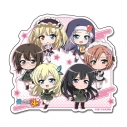 【グッズ-ステッカー】僕は友達が少ない ぷちちょこマグネットステッカー【A】の画像