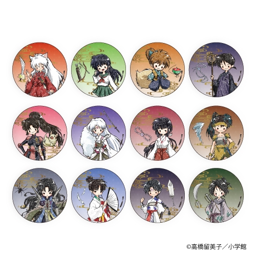 グッズ-バッチ】犬夜叉 缶バッジ 01/ブラインド(グラフアート 