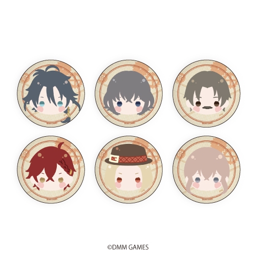 グッズ-バッチ】文豪とアルケミスト 缶バッジ 14/芥川&萩原&夏目&太宰  