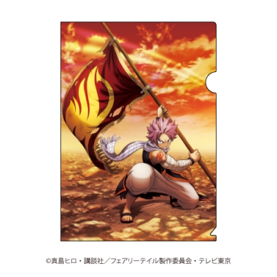 【グッズ-クリアファイル】FAIRY TAIL クリアファイル 02 ナツ ティザービジュアルver.