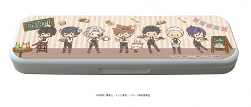 グッズ ペンケース 家庭教師ヒットマン Reborn ペンケース 02 ボンゴレファミリー カフェver グラフアート アニメイト