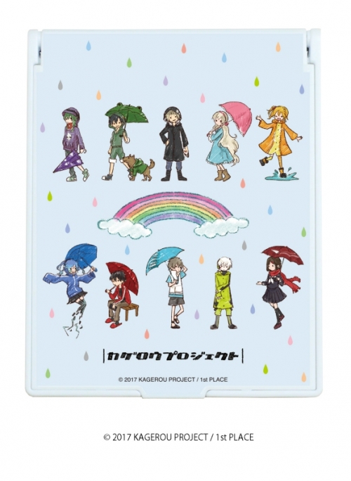 グッズ ミラー カゲロウプロジェクト デカキャラミラー 01 雨粒柄 梅雨ver グラフアート アニメイト