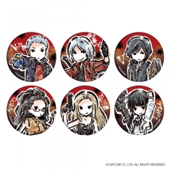 グッズ-バッチ】Devil May Cry 5 缶バッジ 01/ブラインド(グラフアート 