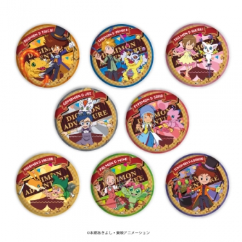 グッズ-バッチ】デジモンアドベンチャー 缶バッジ 02/ブラインド 