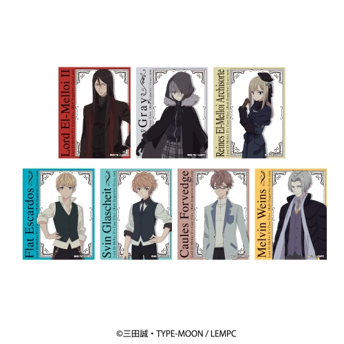 グッズ カード ロード エルメロイ 世の事件簿 魔眼蒐集列車 Grace Note キャラフレームカード 01 ブラインド アニメイト