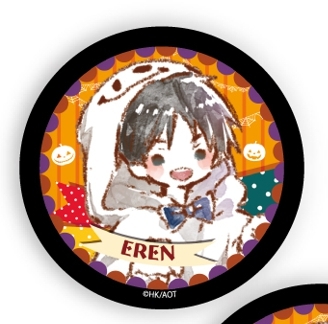 グッズ バッチ 進撃の巨人 缶バッジ 03 ハロウィンver ブラインド グラフアート アニメイト