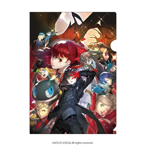 グッズ-クリアファイル】ペルソナ5 ザ・ロイヤル クリアファイル 01 