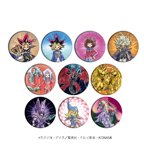 グッズ バッチ 遊 戯 王デュエルモンスターズ 缶バッジ 01 ブラインド グラフアート アニメイト