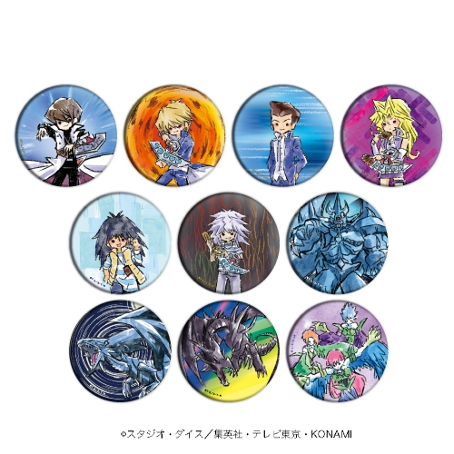 グッズ バッチ 遊 戯 王デュエルモンスターズ 缶バッジ 02 ブラインド グラフアート アニメイト