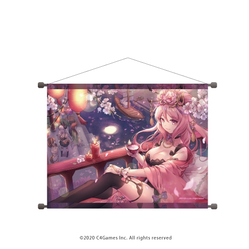 グッズ タペストリー 放置少女 百花繚乱の萌姫たち B2横タペストリー 01 虞姫 アニメイト