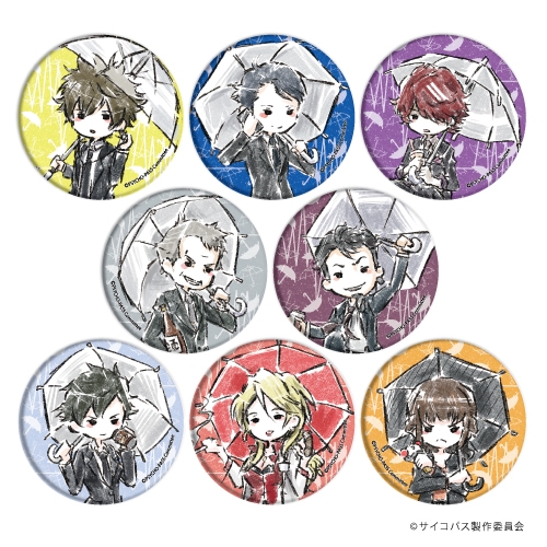 グッズ バッチ Psycho Pass サイコパス 3 缶バッジ 03 梅雨ver ブラインド グラフアート アニメイト