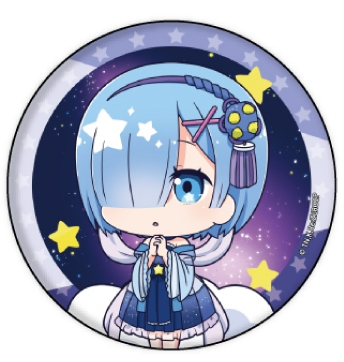 グッズ バッチ Re ゼロから始める異世界生活 缶バッジ 01 七夕ver ブラインド ミニキャラ アニメイト