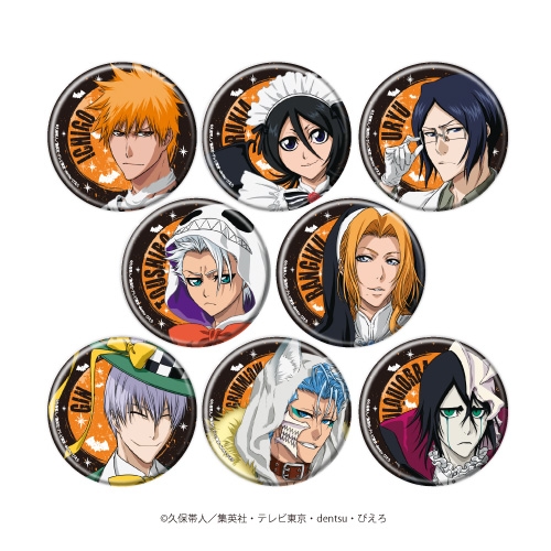 グッズ バッチ Bleach 缶バッジ 09 ハロウィンver ブラインド アニメイト