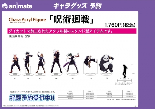 グッズ スタンドポップ 呪術廻戦 キャラアクリルフィギュア 02 伏黒恵 アニメイト