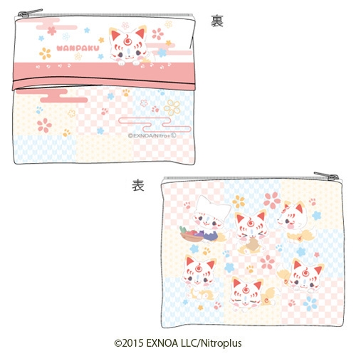 グッズ ポーチ わんぱく 刀剣乱舞 ティッシュポーチ 03 こんのすけ アニメイト