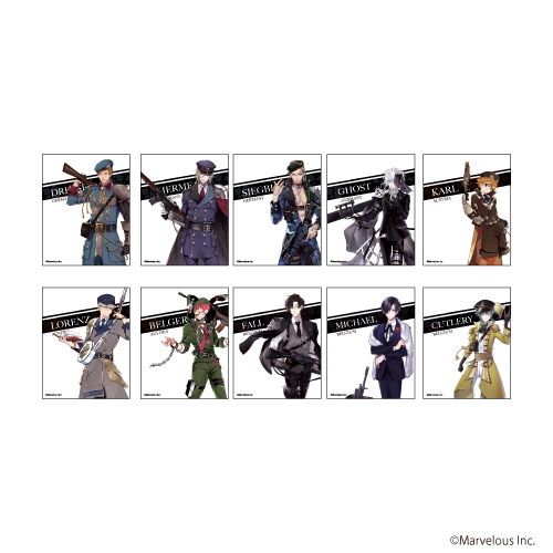 グッズ カード 千銃士 Rhodoknight キャラフレームカード 03 Vol 3 ブラインド アニメイト