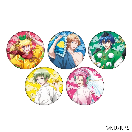 グッズ バッチ 美男高校地球防衛部love Love Love 缶バッジ 03 百鬼夜行 Ver ブラインド 描き下ろし アニメイト