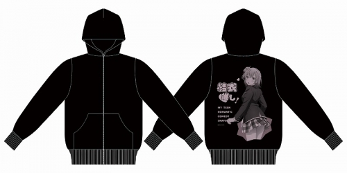 グッズ ジャンパー コート やはり俺の青春ラブコメはまちがっている 完 描き下ろし 結衣 制服 推しパーカー M アニメイト