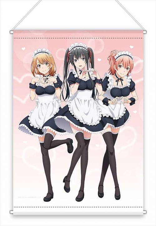 グッズ タペストリー やはり俺の青春ラブコメはまちがっている 完 B2タペストリー メイド服 雪乃 結衣 いろは アニメイト